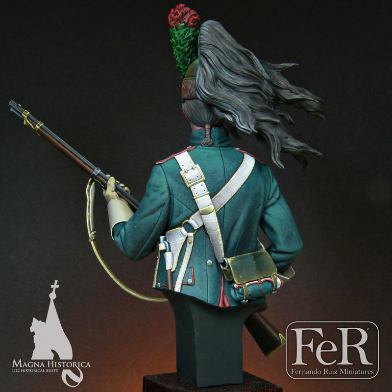 French Dragoon, 2nd Regiment, Ulm Campaign, 1805 (back)