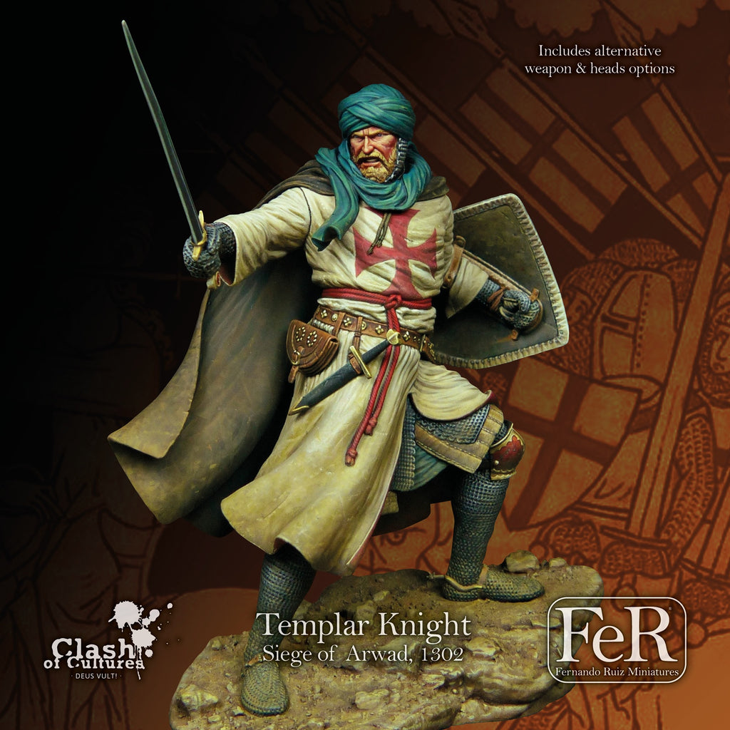 Templar Knight, Siege of Arwad, 1302