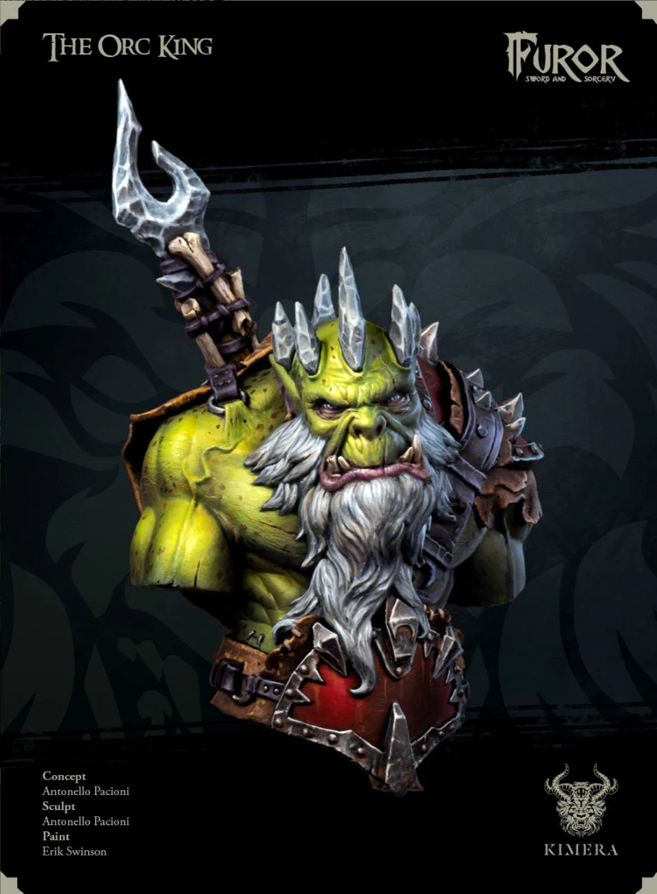 The Orc King, Bust