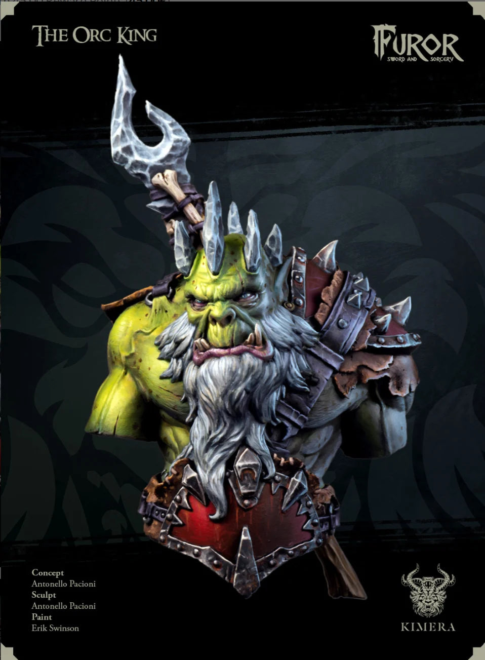 The Orc King, Bust