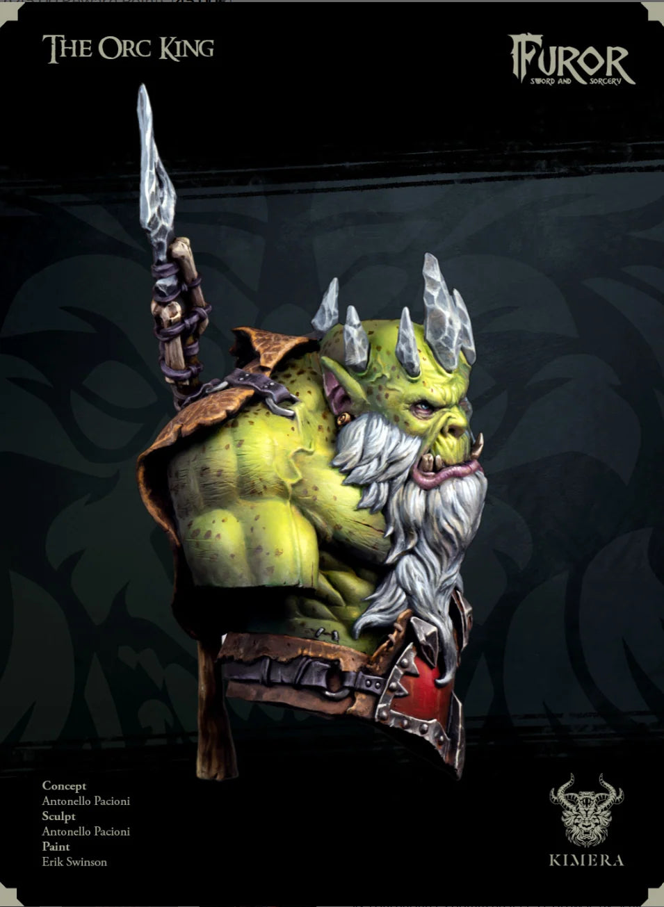 The Orc King, Bust