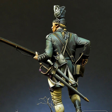 Queens Rangers Officer, Brandywine, 1777 (back)
