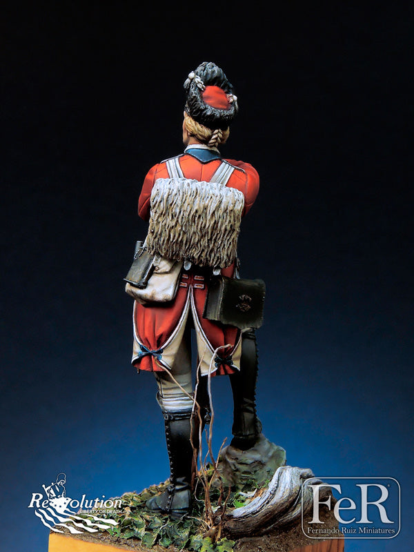 Royal Welch Fusiliers, Bunker Hill, 1775 (back)
