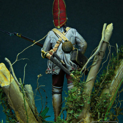 Spanish Grenadier, Regimiento Zamora, Pensacola, 1781 (back)