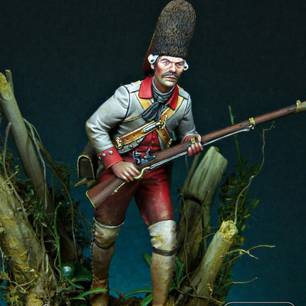 Spanish Grenadier, Regimiento Zamora, Pensacola, 1781