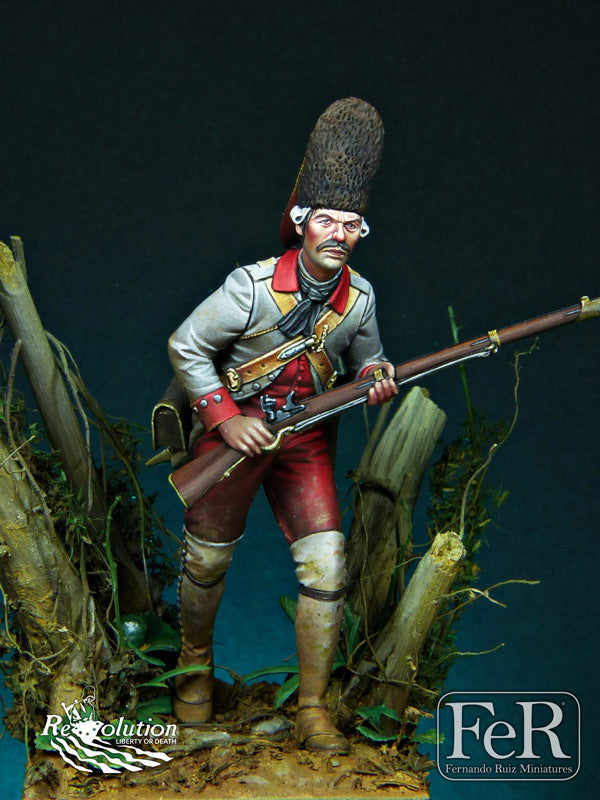 Spanish Grenadier, Regimiento Zamora, Pensacola, 1781