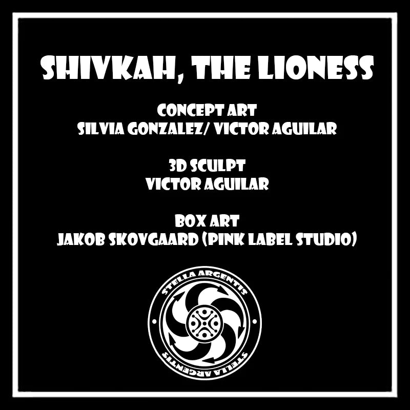 Shivkah, the Lioness (90mm)