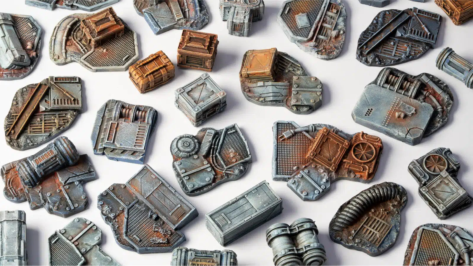 Gamers Grass Basing Bits - Spaceship Corridor
