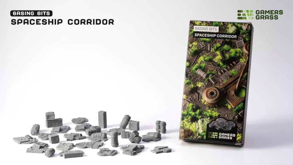 Gamers Grass Basing Bits - Spaceship Corridor