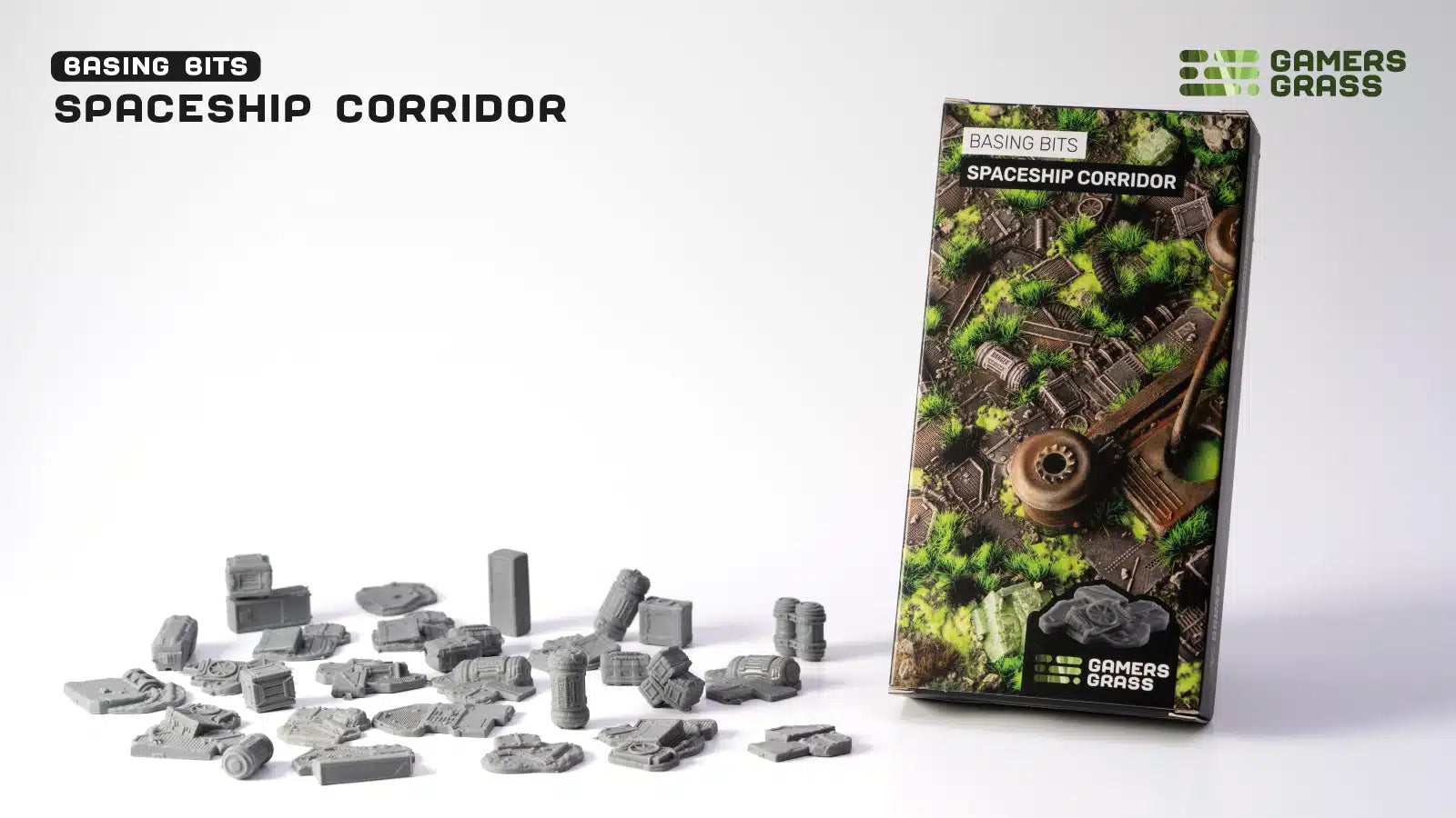 Gamers Grass Basing Bits - Spaceship Corridor