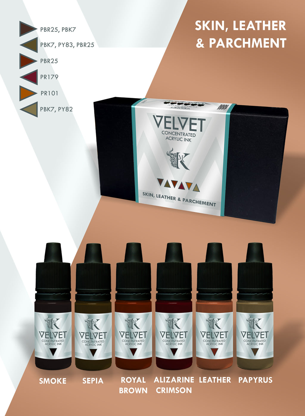 Velvet Inks: Skin, Leather, and Parchment