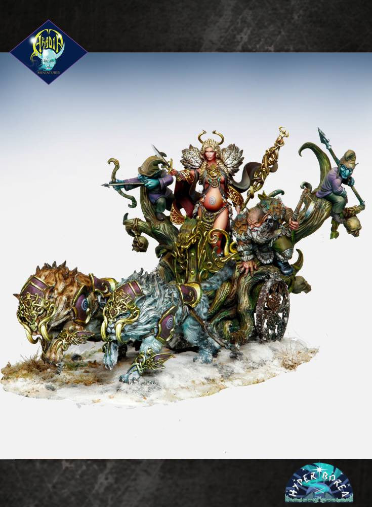 Freya: The Great Mother, on Chariot