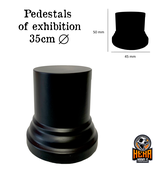 Round Pedestal Plinth, Composite 35mm