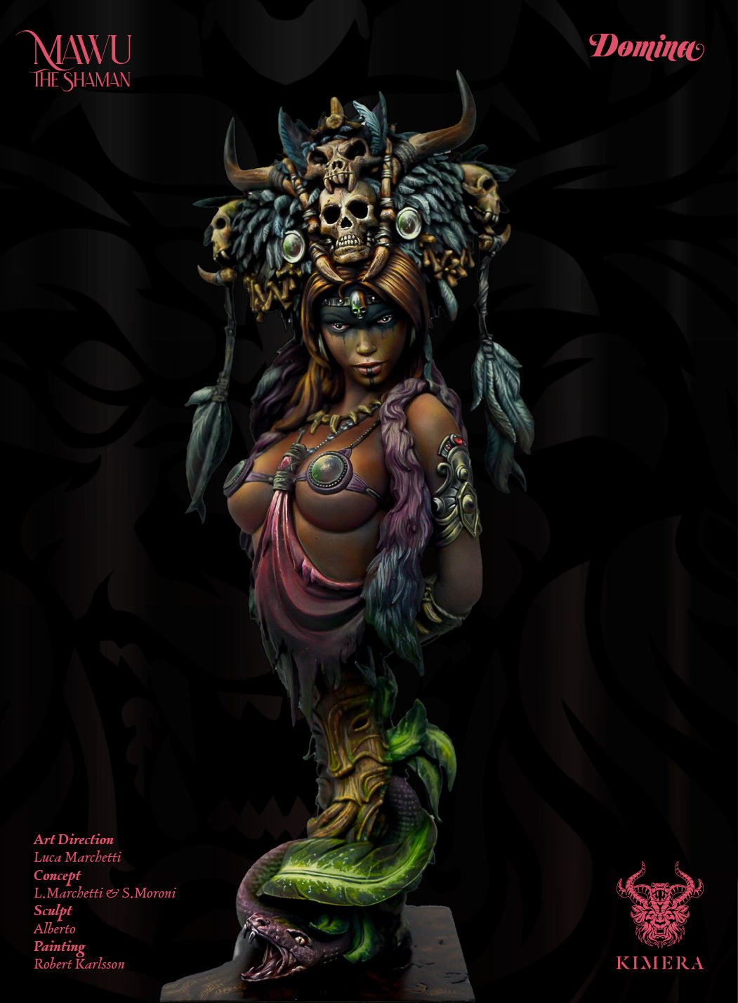 Mawu The Shaman, Bust