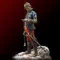 French Officer 75mm