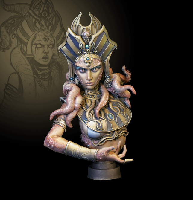 Egyptian Priestess, Bust
