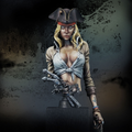 Pirate Catalina, Bust