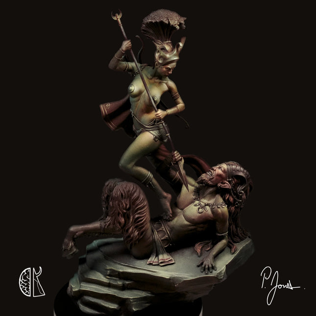 Artemis and the Satyr (Signature Series)