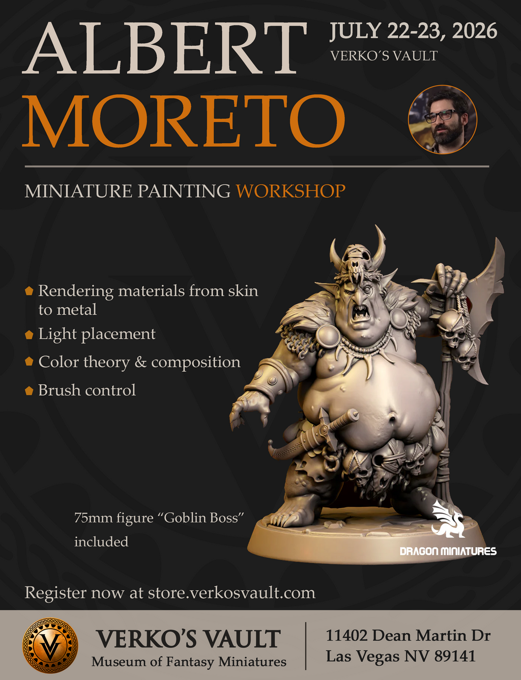 Albert Moreto Font Workshop July 22-23, 2026