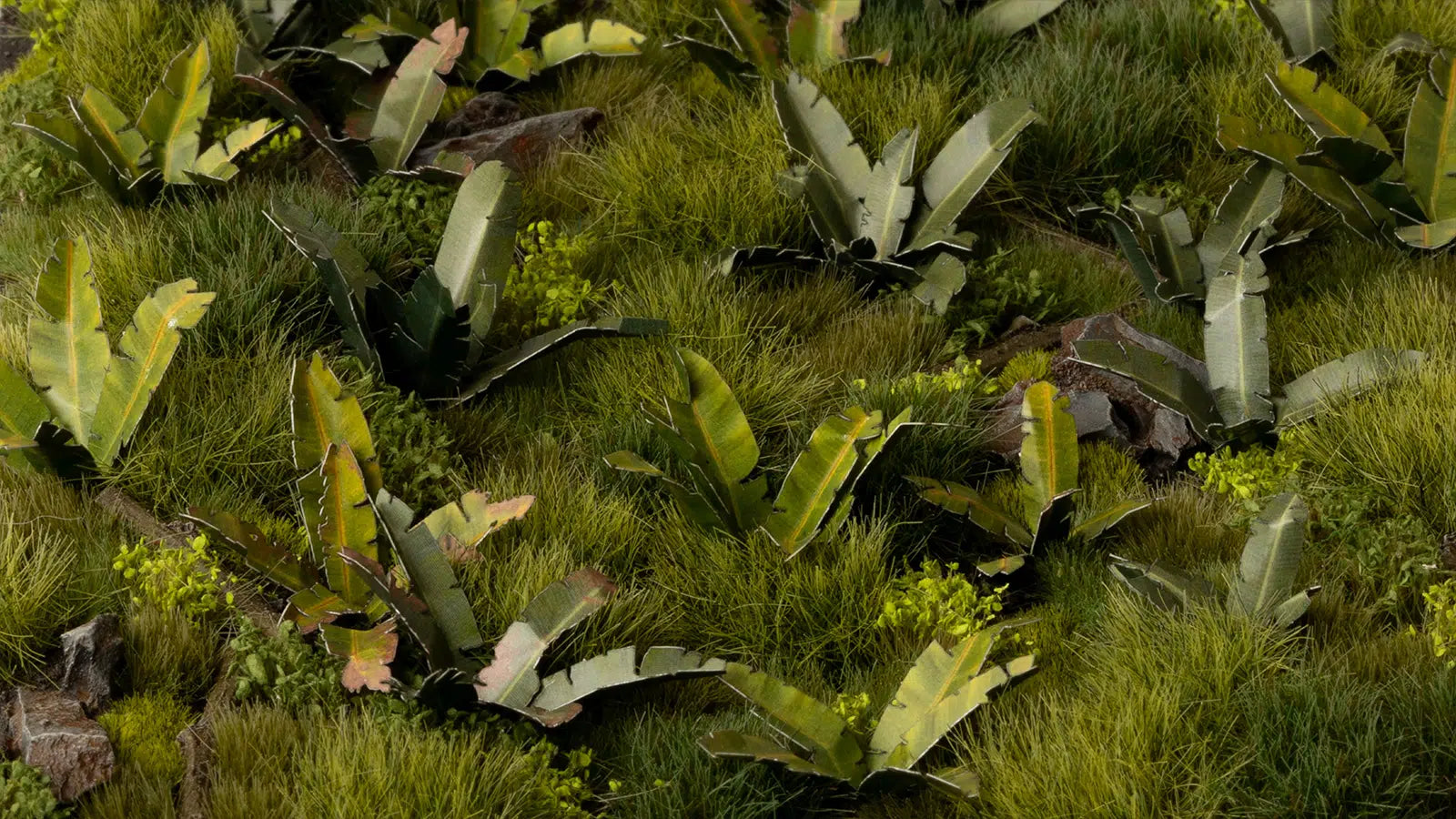 Gamers Grass Static Tuft Laser Plants - Banana Tree