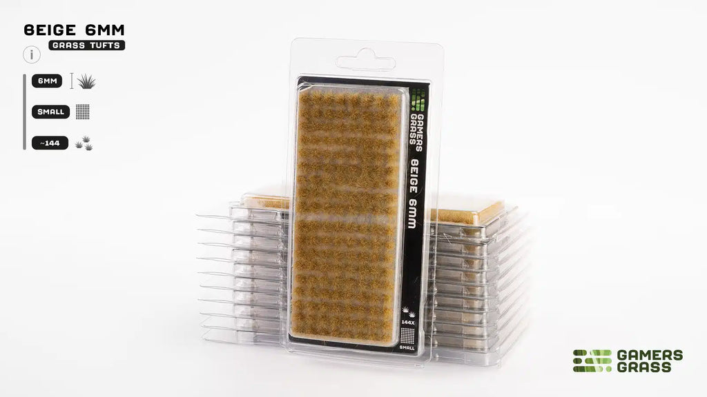Gamers Grass Beige 6mm Tuft - Small