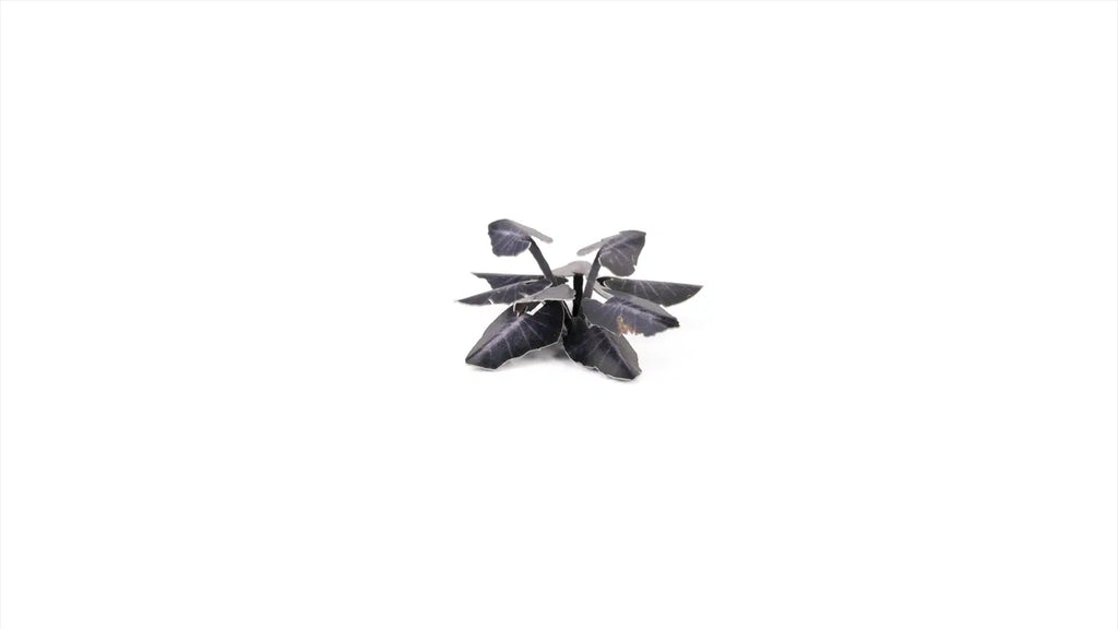 Gamers Grass Static Tuft Laser Plants - Black Magic Taro