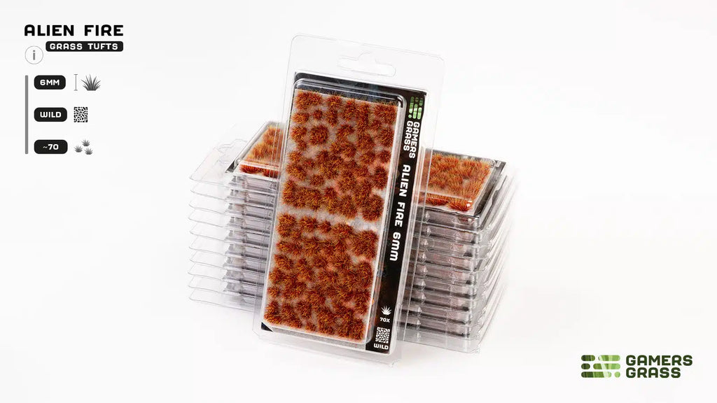 Gamers Grass Alien Fire 6mm Tuft - Wild