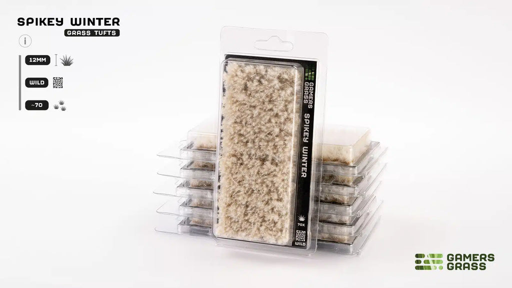 Gamers Grass Spikey Winter XL 12mm Tuft - Wild