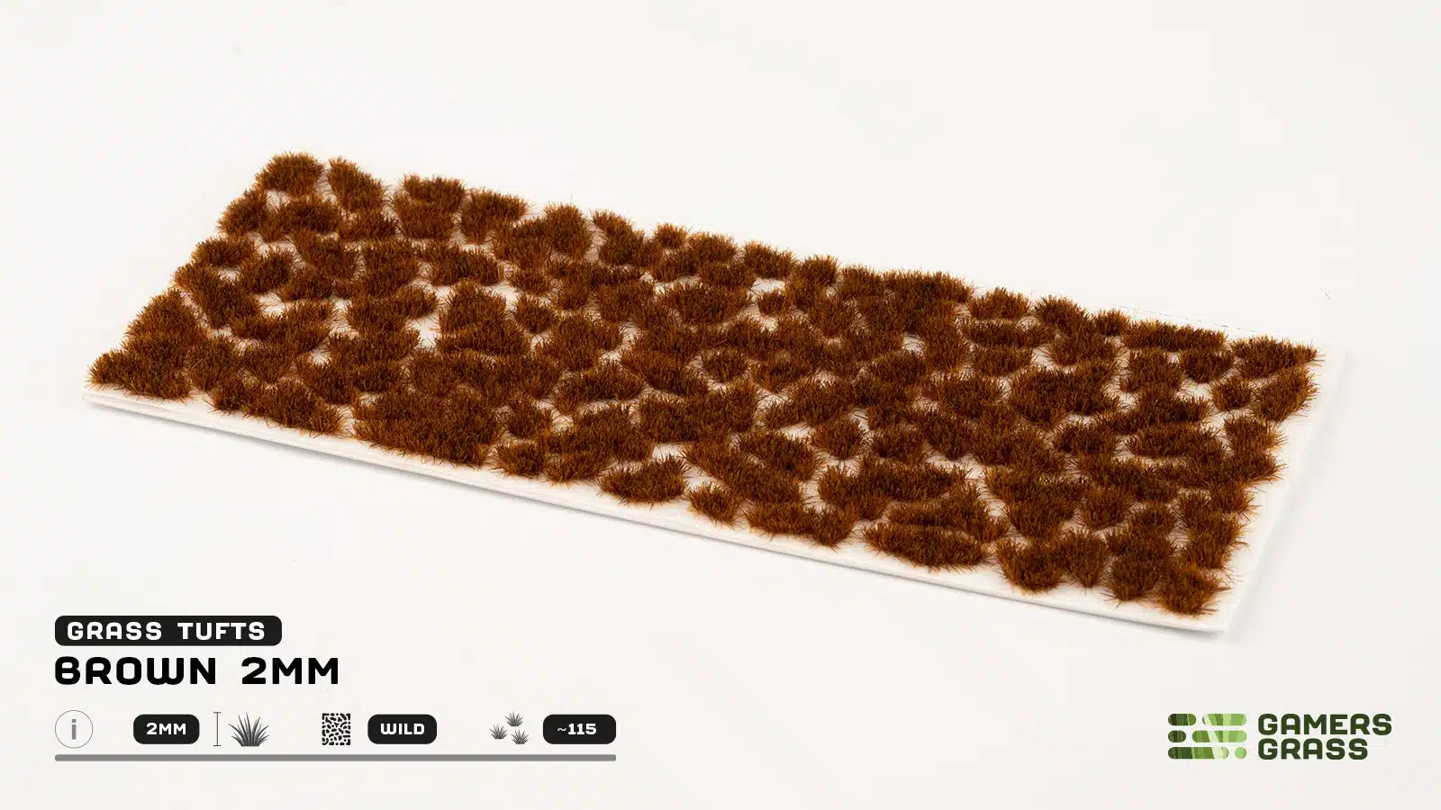 Gamers Grass Brown 2mm Tuft