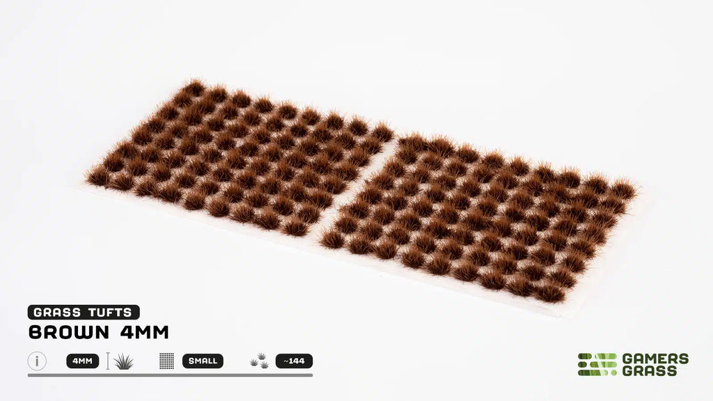 Gamers Grass Brown 4mm Tuft - Small