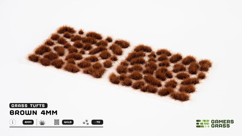 Gamers Grass Brown 4mm Tuft - Small