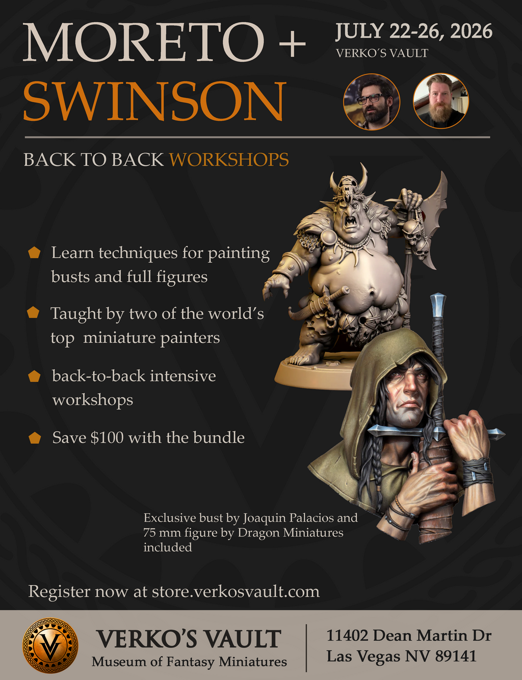 BUNDLE: Albert Moreto Font & Erik Swinson workshop - save $100!