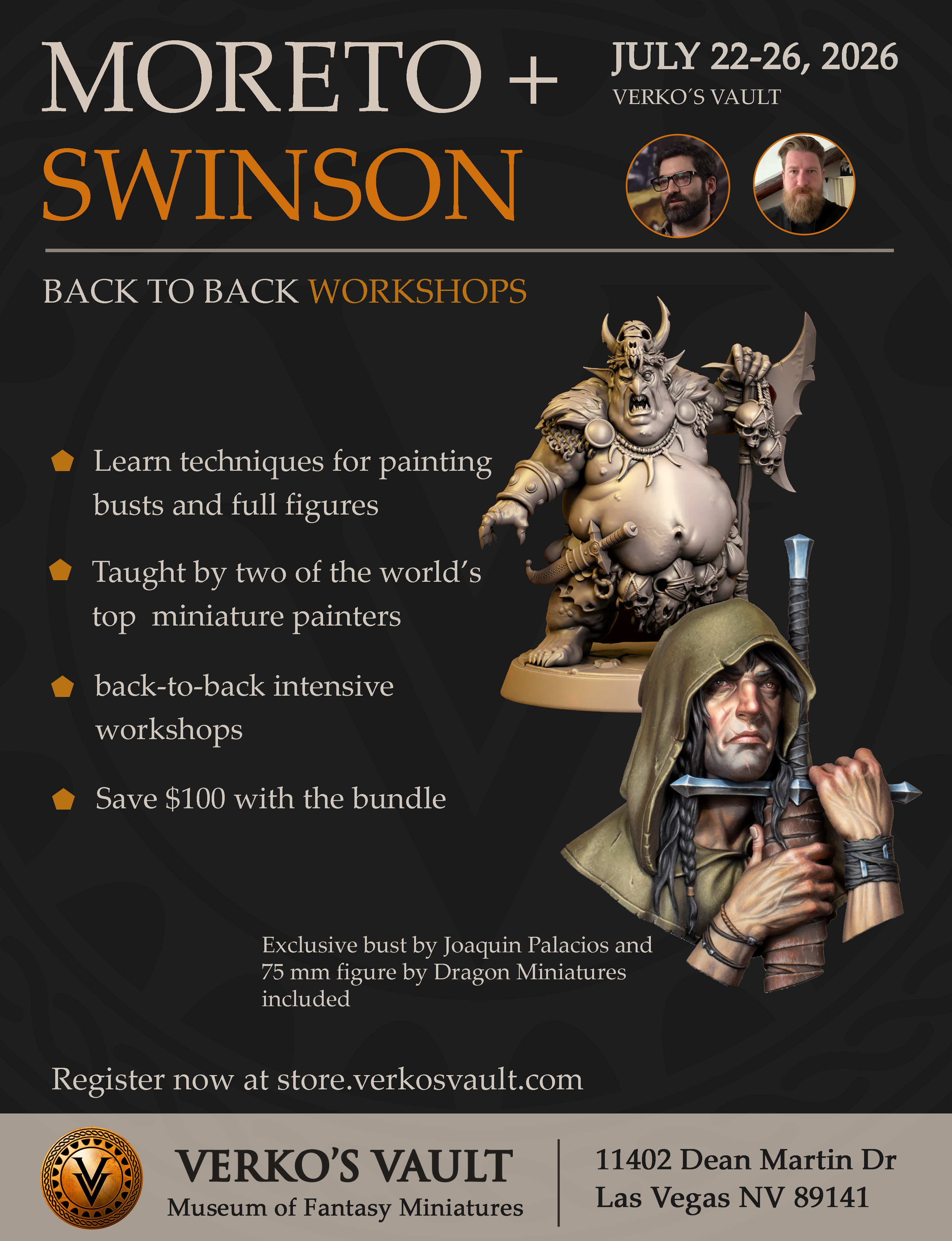 BUNDLE: Albert Moreto Font & Erik Swinson workshop - save $100!