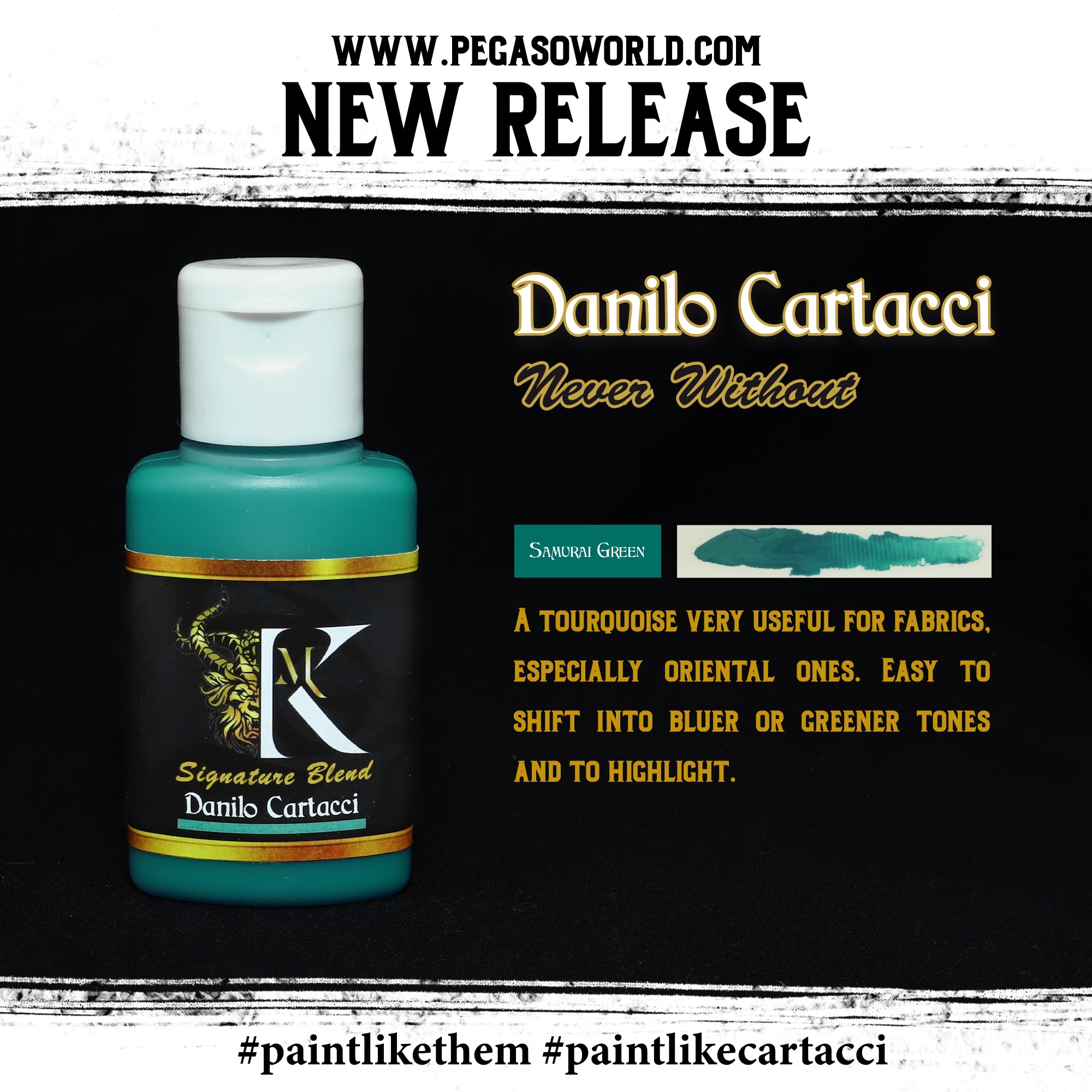 Kimera Kolors: Cartacci Samurai Green