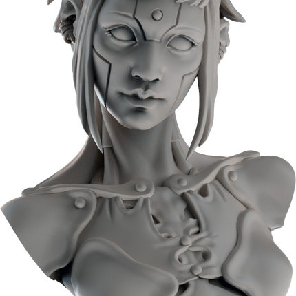 Cyber Muse Academic Bust