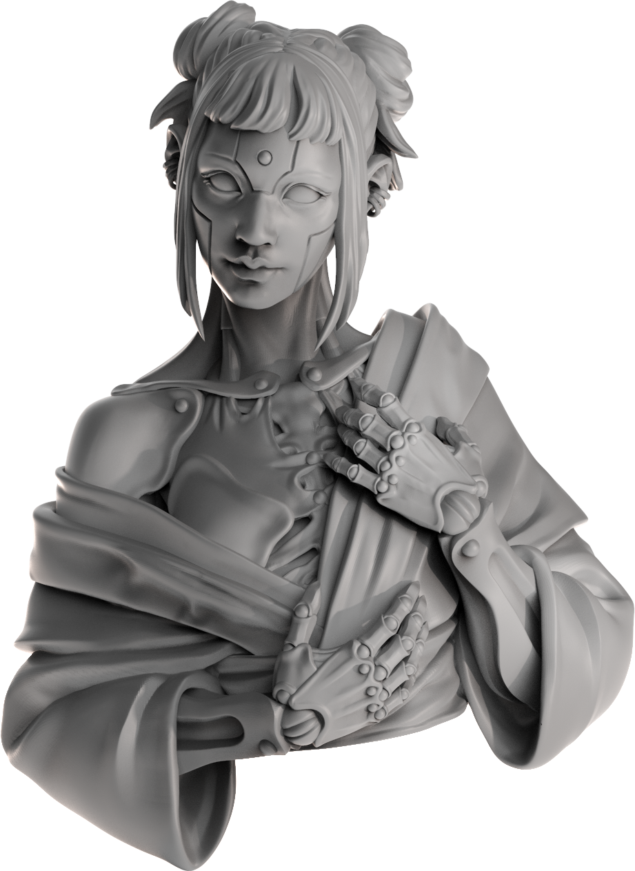 Cyber Muse Full Bust