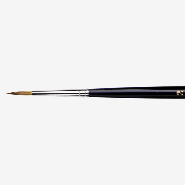 Da Vinci Watercolor Series 35 Maestro Kolinsky Brush - Long Tapered Round, Short Handle