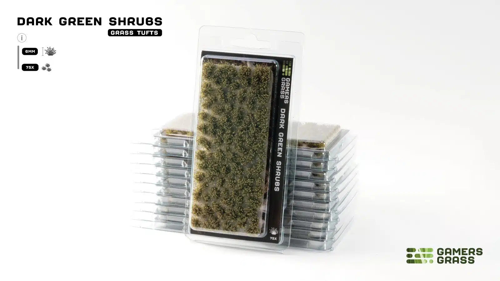 Gamers Grass Dark Green Shrubs