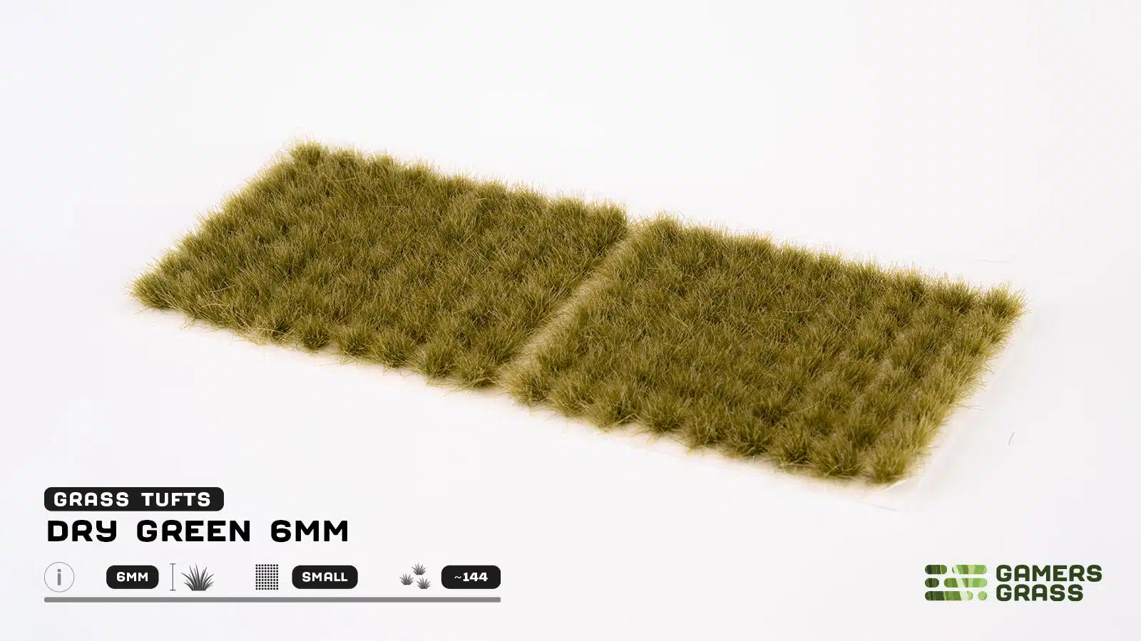 Gamers Grass Dry Green 6mm Tuft - Small