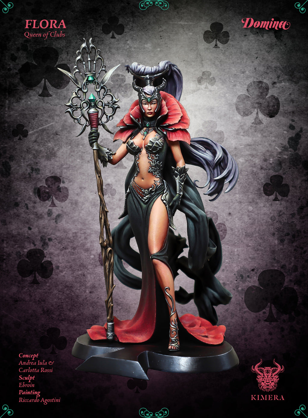 Flora, Queen of Clubs