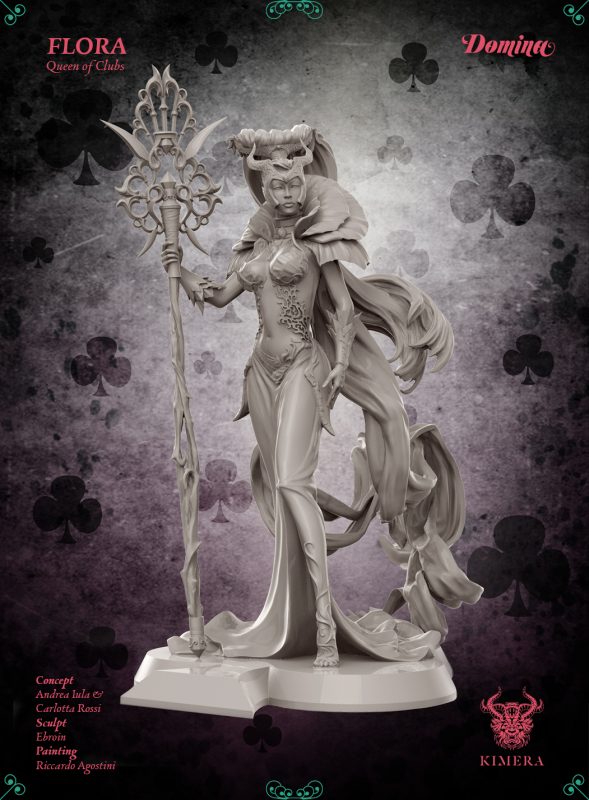 Flora, Queen of Clubs