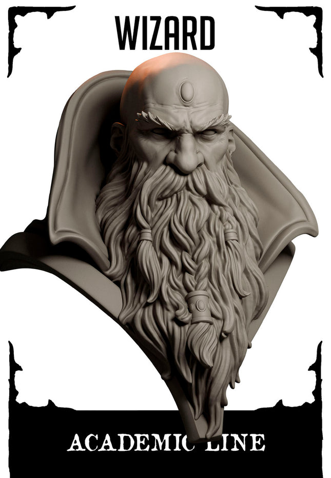 Wizard Academic Bust
