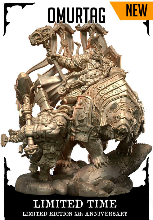 King Omurtag Xth Anniversary Limited Edition Figure