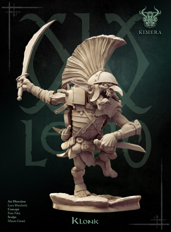 Klonk - Goblin Warrior