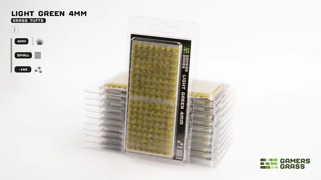Gamers Grass Light Green 4mm Tuft - Small