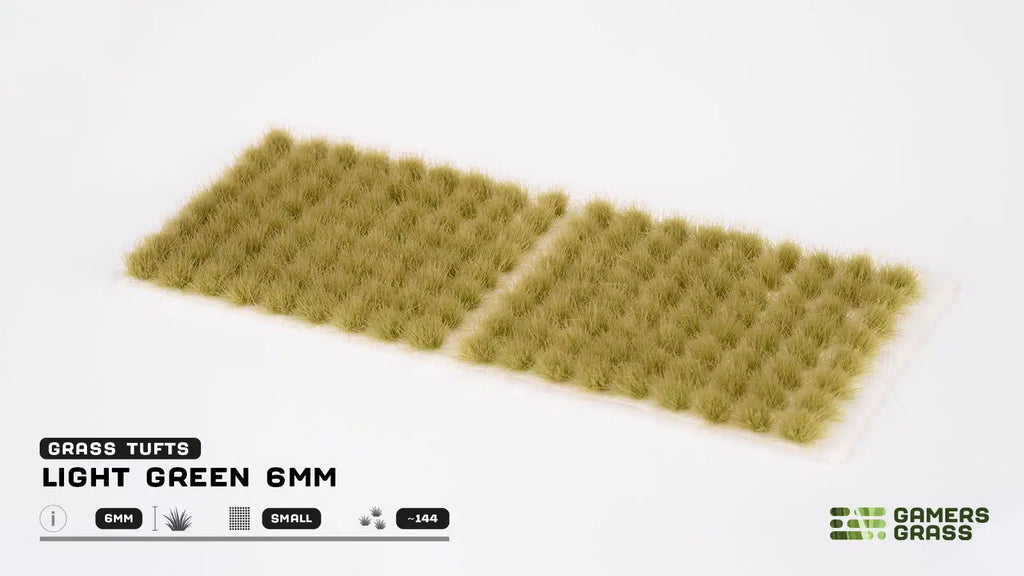 Gamers Grass Light Green 6mm Tuft - Small