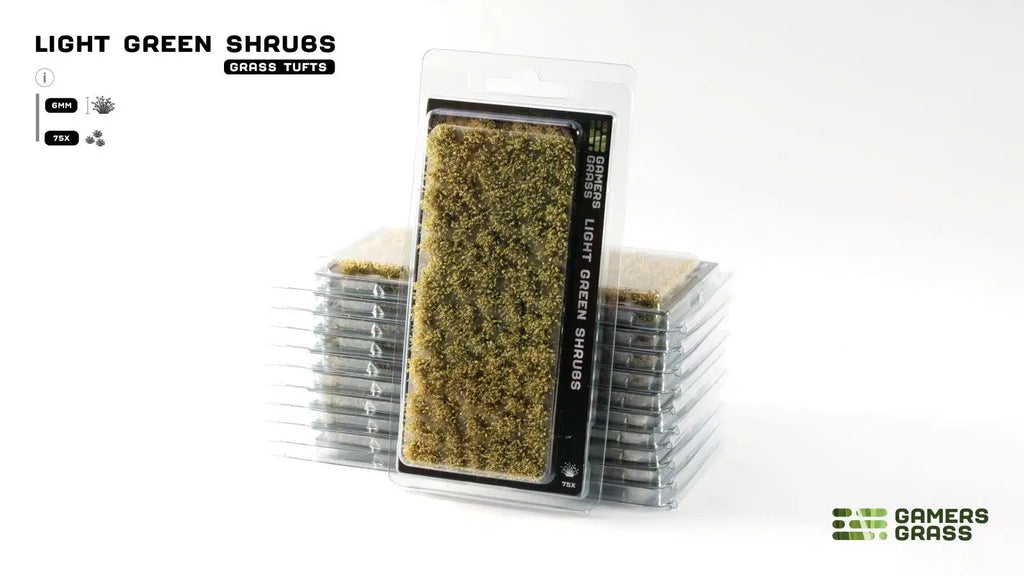 Gamers Grass Light Green Shrubs
