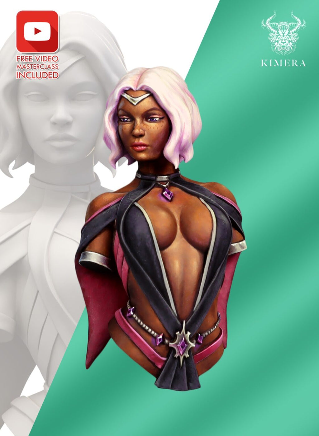 Luna Academic Bust