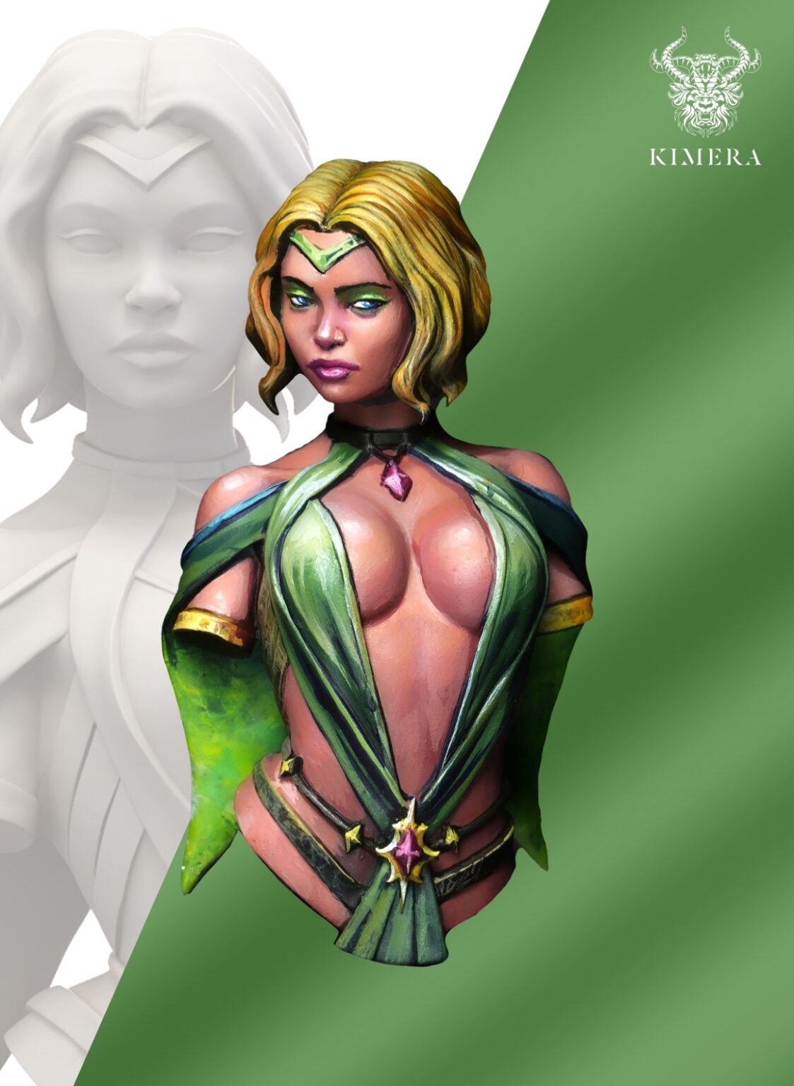 Luna Academic Bust