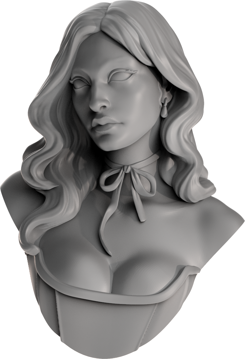 Medallion Muse Academic Bust